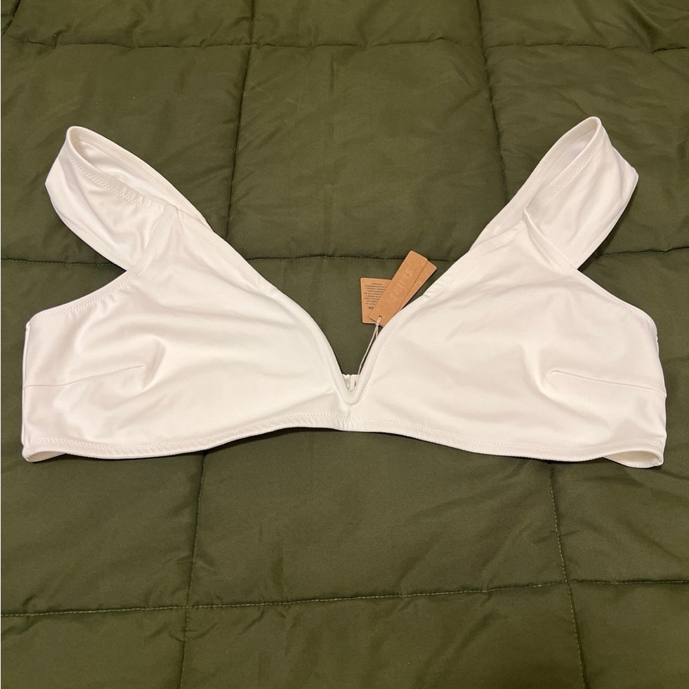 SKIMS sculpting swim off the shoulder top